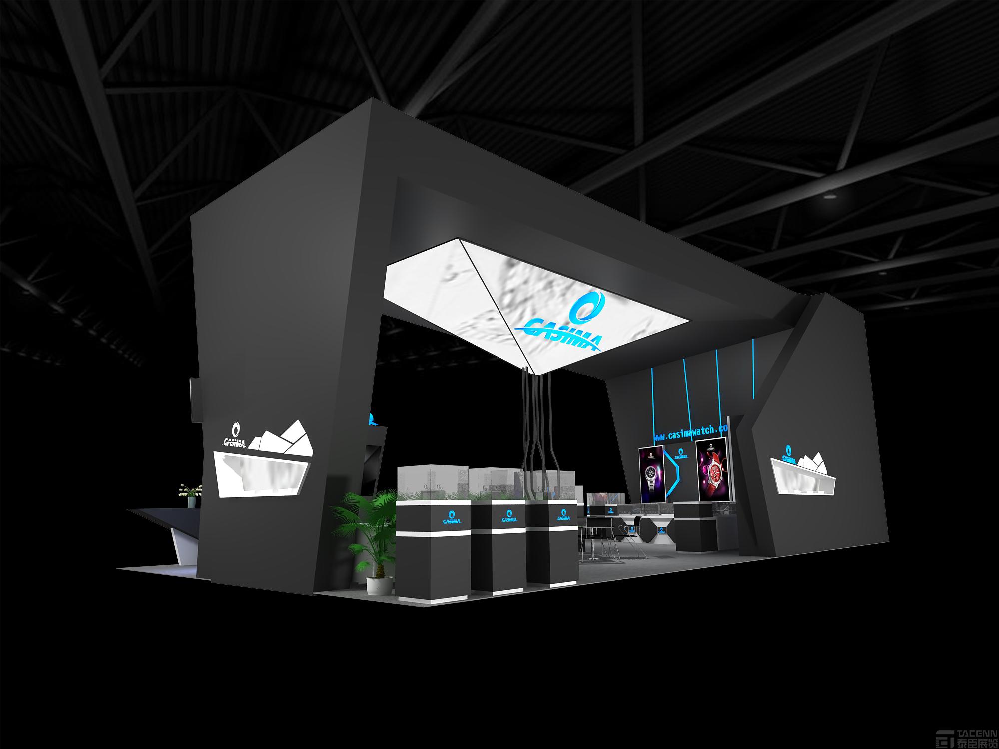 卡斯曼(CASIMA)腕表展臺設(shè)計案例