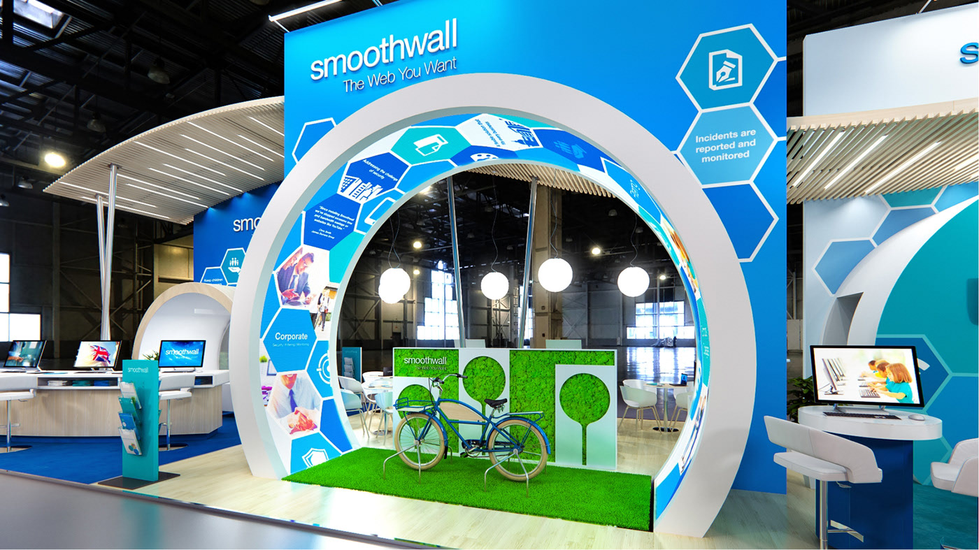 smoothwall展臺設計細節(jié)圖