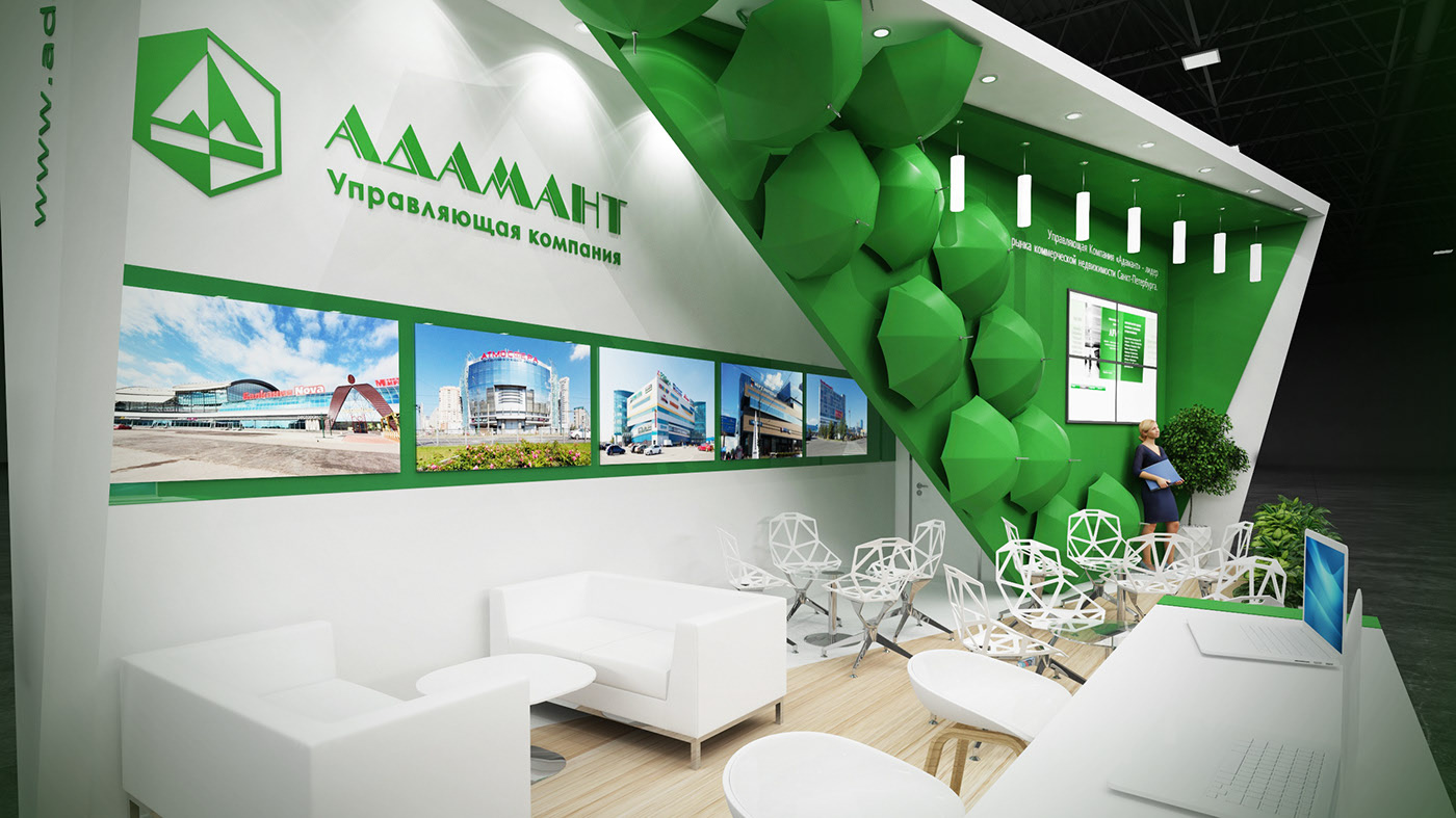 三面開口展臺設(shè)計搭建