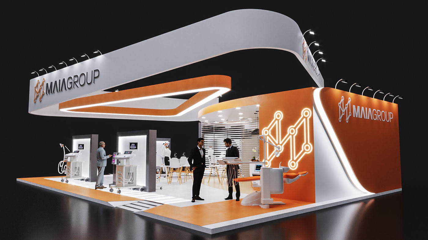 國(guó)外展臺(tái)設(shè)計(jì)